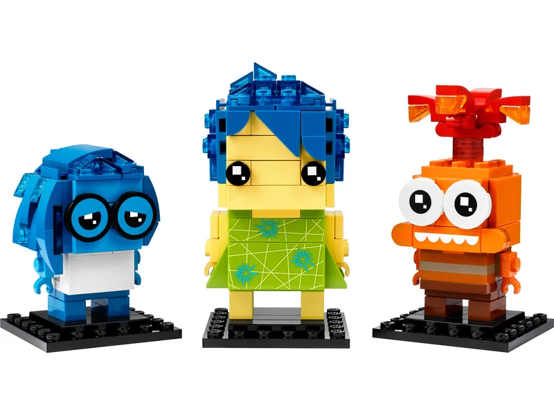 LEGO 40749-1 Joy, Sadness & Anxiety — 300 pieces, Brickheadz theme