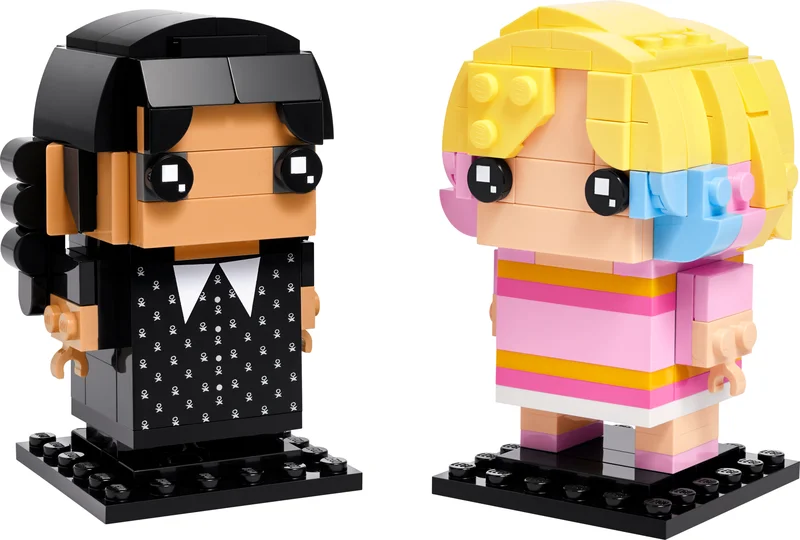 LEGO 40750-1 Wednesday & Enid — 239 pieces, Brickheadz theme