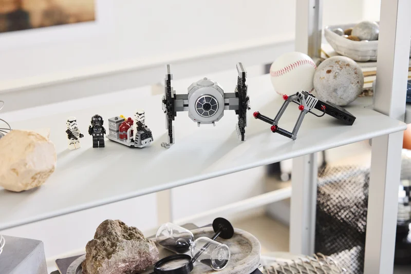 TIE Fighter with Imperial Hangar Rack - View 2