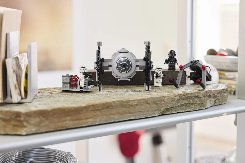 TIE Fighter with Imperial Hangar Rack - View 5