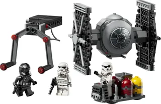LEGO 40771-1 TIE Fighter with Imperial Hangar Rack — 236 pieces, released 2025
