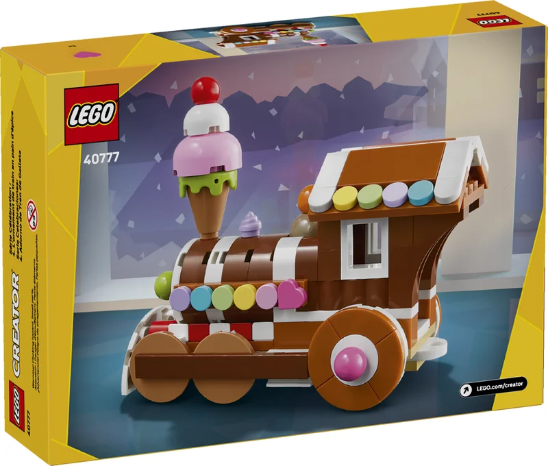 Celebration Series: Gingerbread Train Ornament - View 4