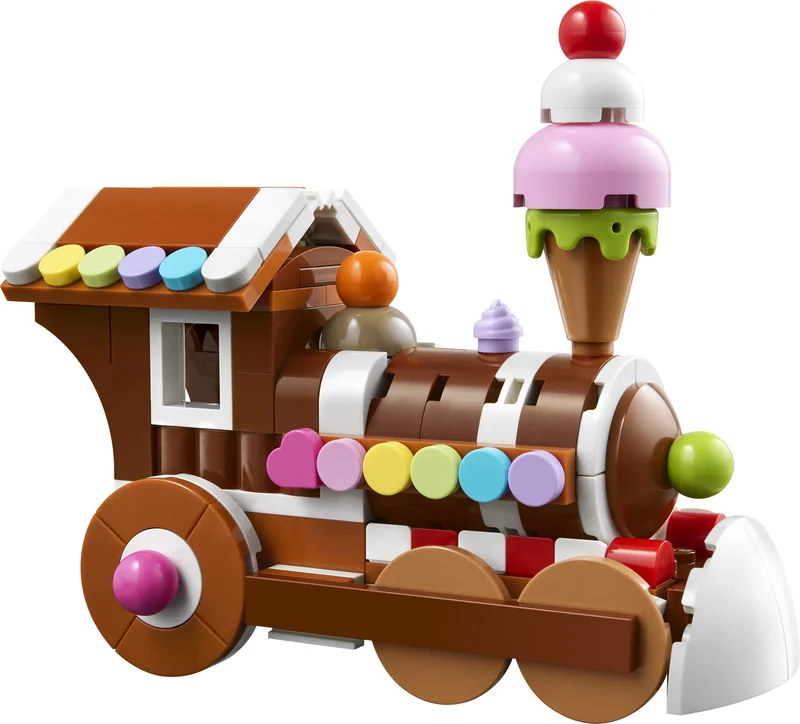 Celebration Series: Gingerbread Train Ornament - View 5