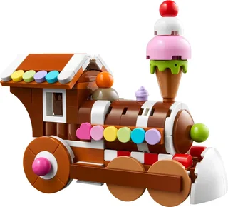 LEGO 40777-1 Celebration Series: Gingerbread Train Ornament — 190 pieces, released 2025