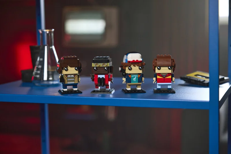 Mike, Dustin, Lucas and Will Figures - View 4