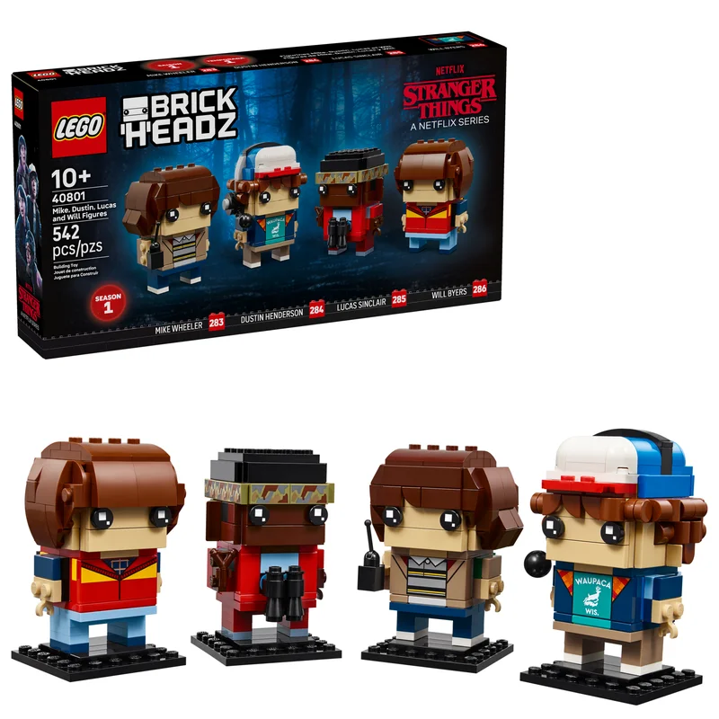 Mike, Dustin, Lucas and Will Figures - View 8