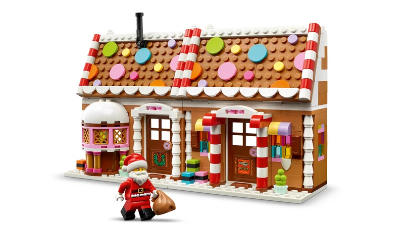 Festive Gingerbread House - View 2