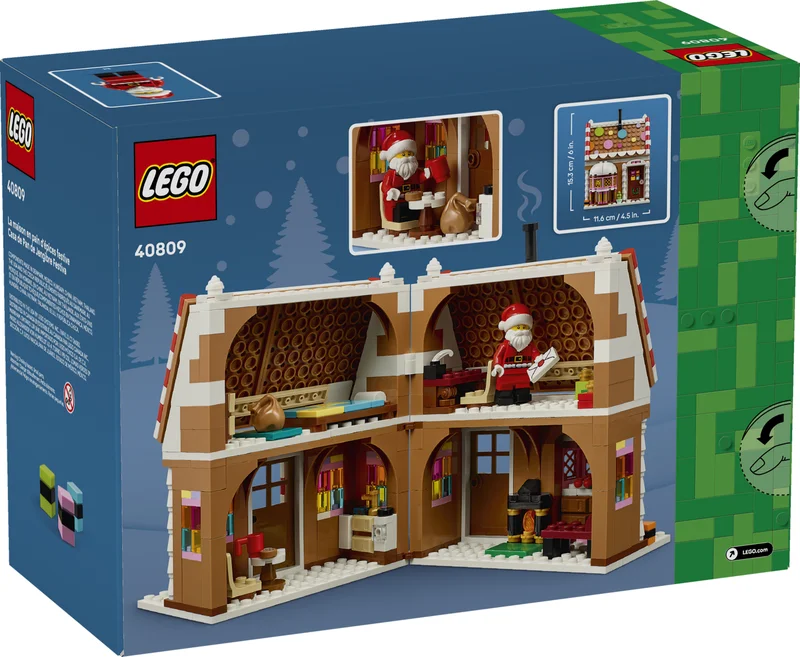Festive Gingerbread House - View 9