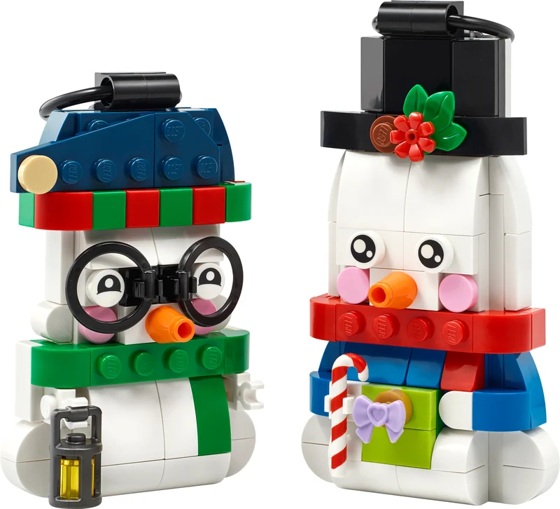 LEGO 40812-1 Snowman Ornaments — 168 pieces, Seasonal theme