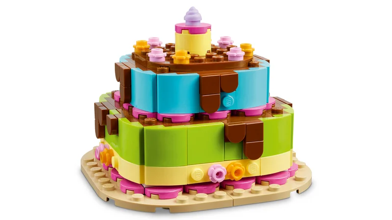 Birthday Party Cake - View 2