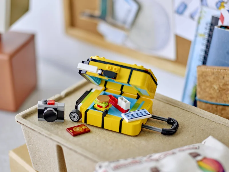 Yellow Travel Suitcase - View 5