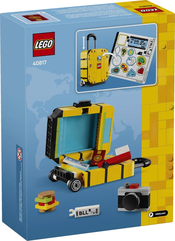 Yellow Travel Suitcase - View 7