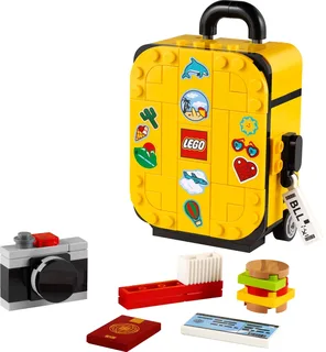 LEGO 40817-1 Yellow Travel Suitcase — 184 pieces, Other theme