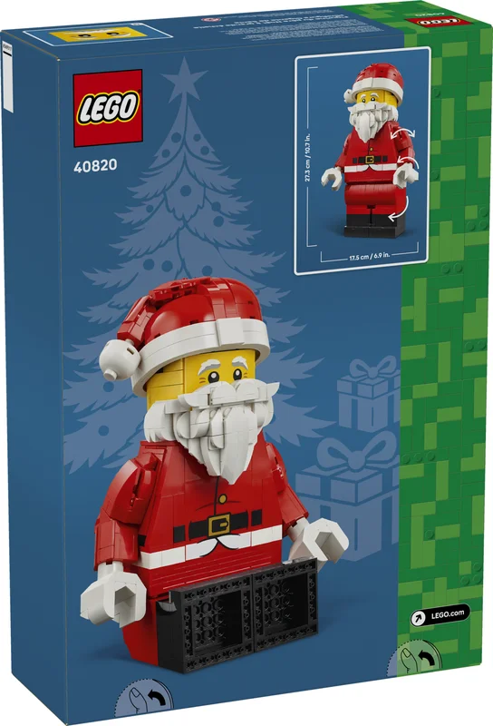 Up-Scaled Santa Minifigure - View 7