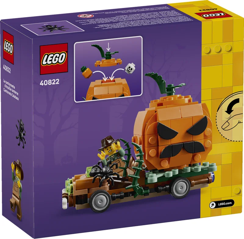 Jack-o'-Lantern Pickup Truck - View 8