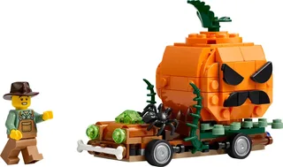 LEGO 40822-1 Jack-o'-Lantern Pickup Truck — 177 pieces, released 2025