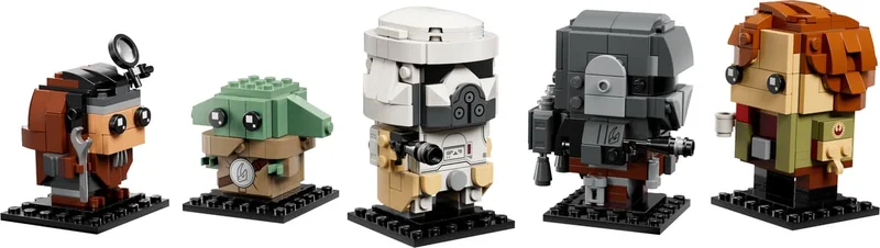 LEGO 40856-1 The Mandalorian and Grogu: Allies & Villains — 661 pieces, Brickheadz theme