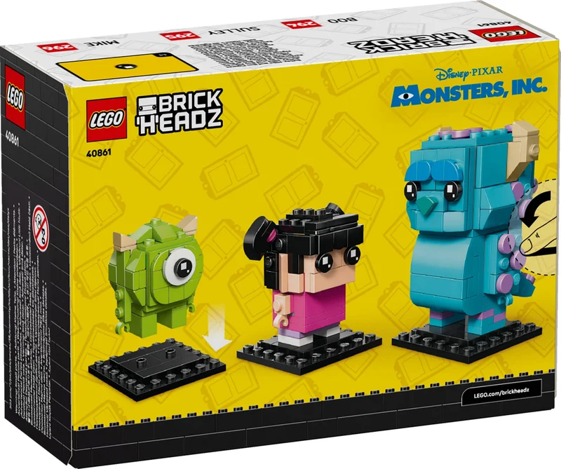 Sulley, Mike and Boo Figures - View 2