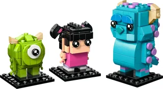 LEGO Sulley, Mike and Boo Figures