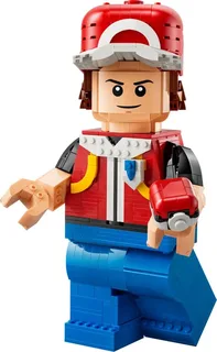 LEGO Up-Scaled Red Minifigure