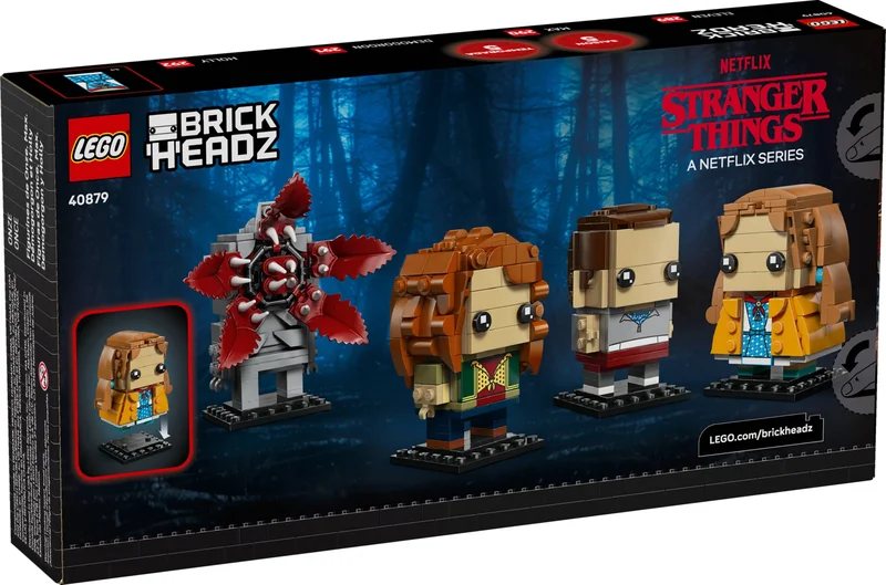 Eleven, Max, Demogorgon and Holly Figures - View 2