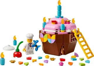 LEGO 40905-1 Birthday Cupcake — 174 pieces, Seasonal theme