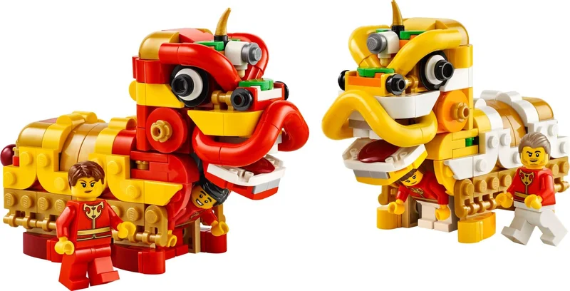 LEGO 40915-1 Lion Dance — 480 pieces, Seasonal theme