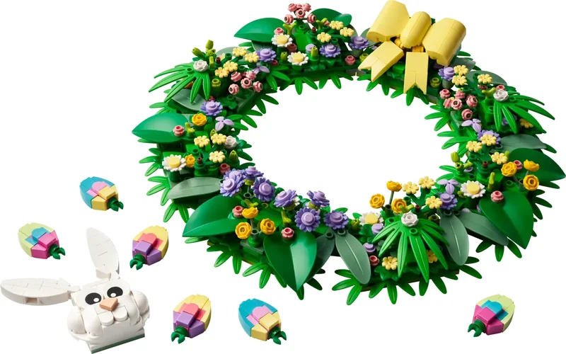 LEGO 40957-1 Spring Wreath — 747 pieces, Seasonal theme