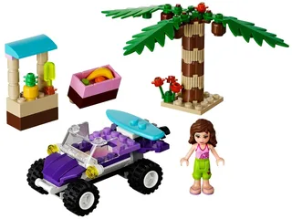 LEGO 41010-1 Olivia's Beach Buggy — 94 pieces, released 2013