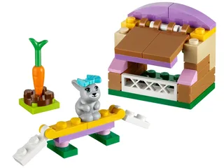 LEGO 41022-1 Bunny's Hutch — 37 pieces, released 2013