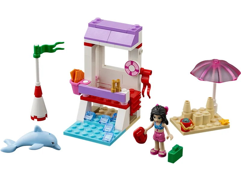 Emma's Lifeguard Post - LEGO Set 41028-1 - 2014