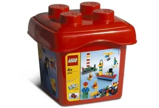 LEGO 4103-2 Fun with Bricks (including Minifigures) — 204 pieces, Make & Create theme