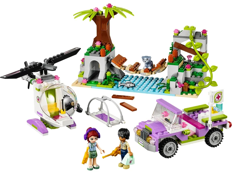 Jungle Bridge Rescue - LEGO Set 41036-1 - 2014