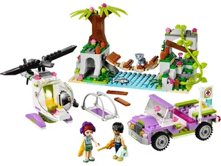 LEGO 41036-1 Jungle Bridge Rescue — 365 pieces, released 2014