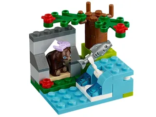 LEGO 41046-1 Brown Bear's River — 37 pieces, Friends theme