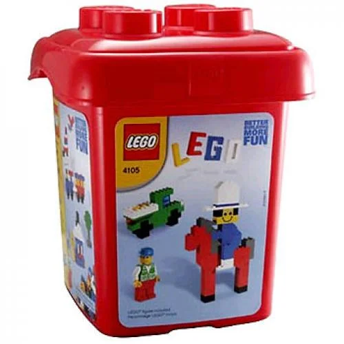 Red Bucket - LEGO Set 4105-3 - 2005