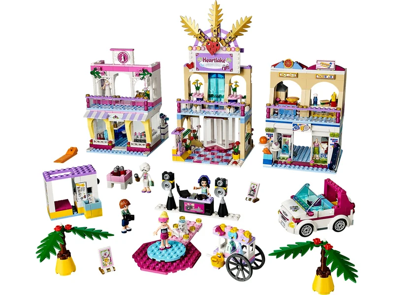 Heartlake Shopping Mall - LEGO Set 41058-1 - 2014