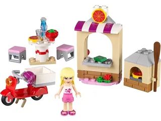 LEGO 41092-1 Stephanie's Pizzeria — 87 pieces, released 2015