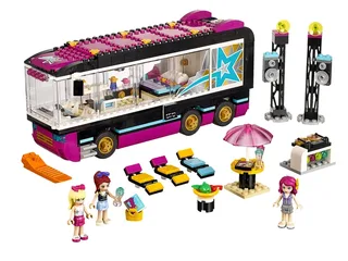LEGO 41106-1 Pop Star Tour Bus — 682 pieces, released 2015