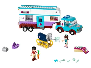 LEGO 41125-1 Horse Vet Trailer — 379 pieces, released 2016