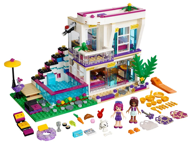 Livi's Pop Star House - LEGO Set 41135-1 - 2016