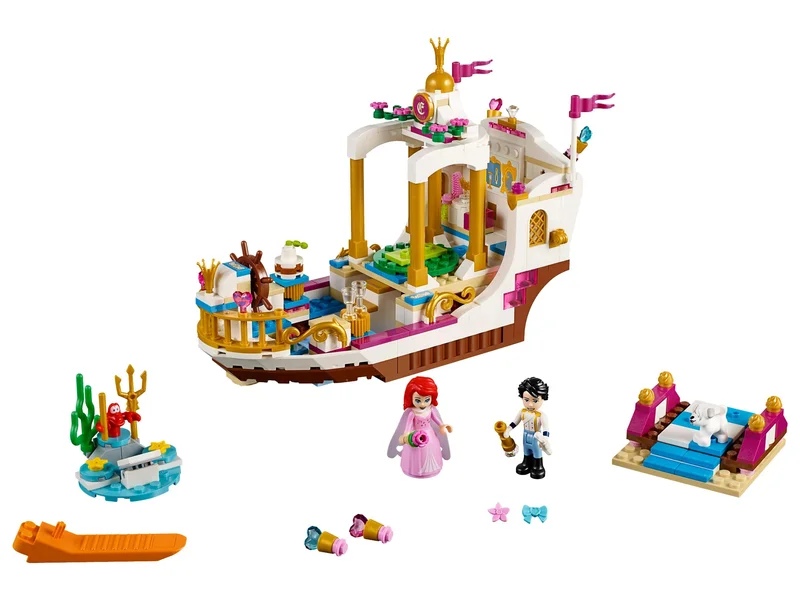 Ariel's Royal Celebration Boat - LEGO Set 41153-1 - 2018