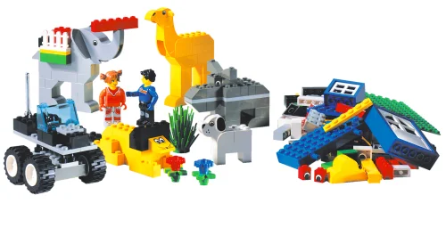 Animal Adventures Bucket - LEGO Set 4116-1 - 2001