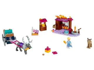 LEGO 41166-1 Elsa's Wagon Adventure — 116 pieces, released 2019