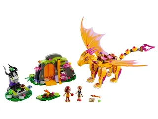 LEGO 41175-1 Fire Dragon's Lava Cave — 441 pieces, Elves theme