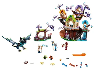 LEGO 41196-1 The Elvenstar Tree Bat Attack — 883 pieces, released 2018