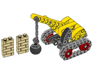 LEGO 412401-1 Wrecking Ball Crane — 86 pieces, Technic theme