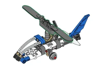 LEGO 412503-1 Gyrocopter — 63 pieces, Technic theme