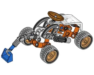 LEGO 412505-1 Space Buggy — 62 pieces, Technic theme