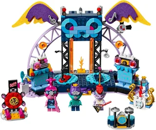 LEGO 41254-1 Volcano Rock City Concert — 396 pieces, Trolls: World Tour theme